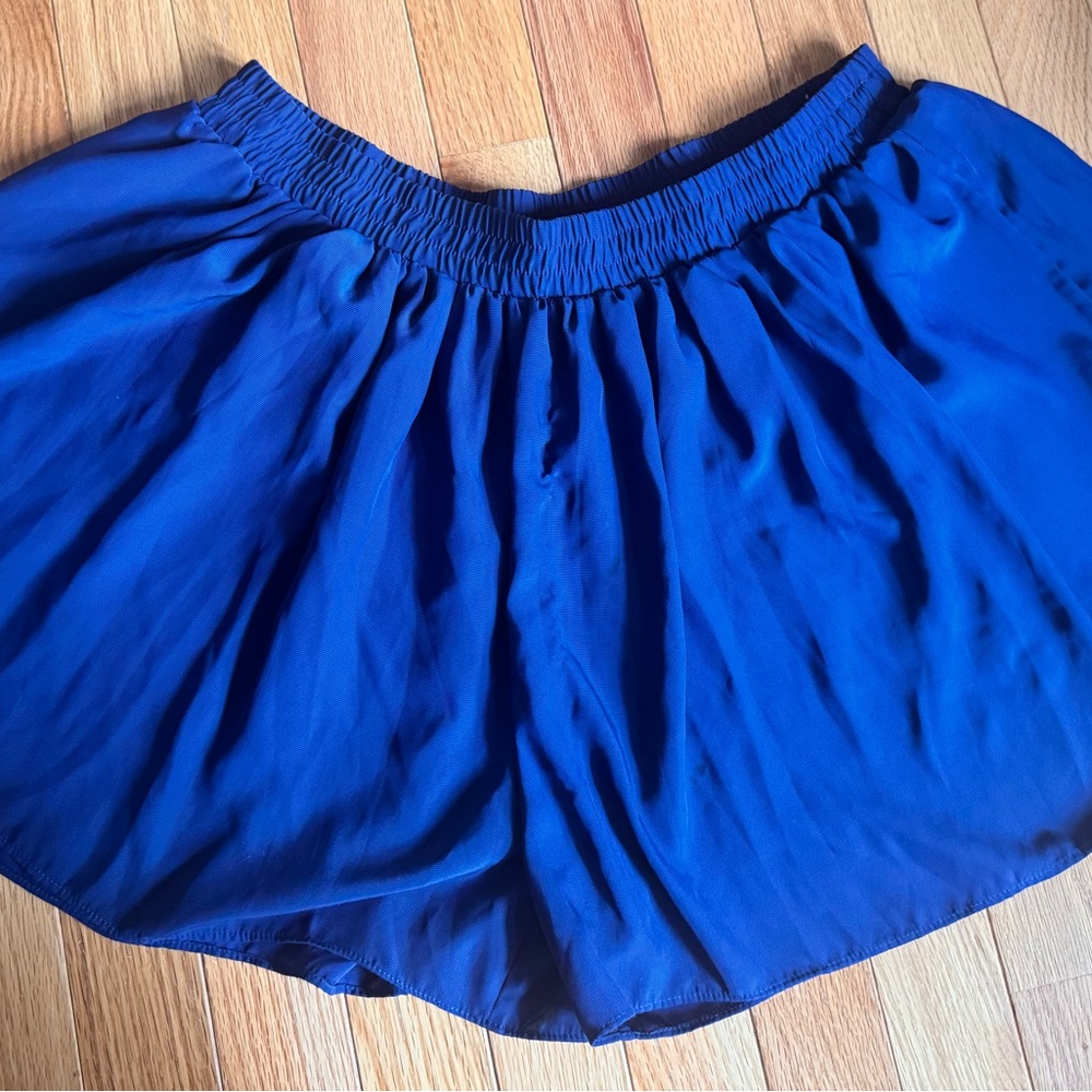 BCBGMaxAzria Vibrant Blue Mini Skirt